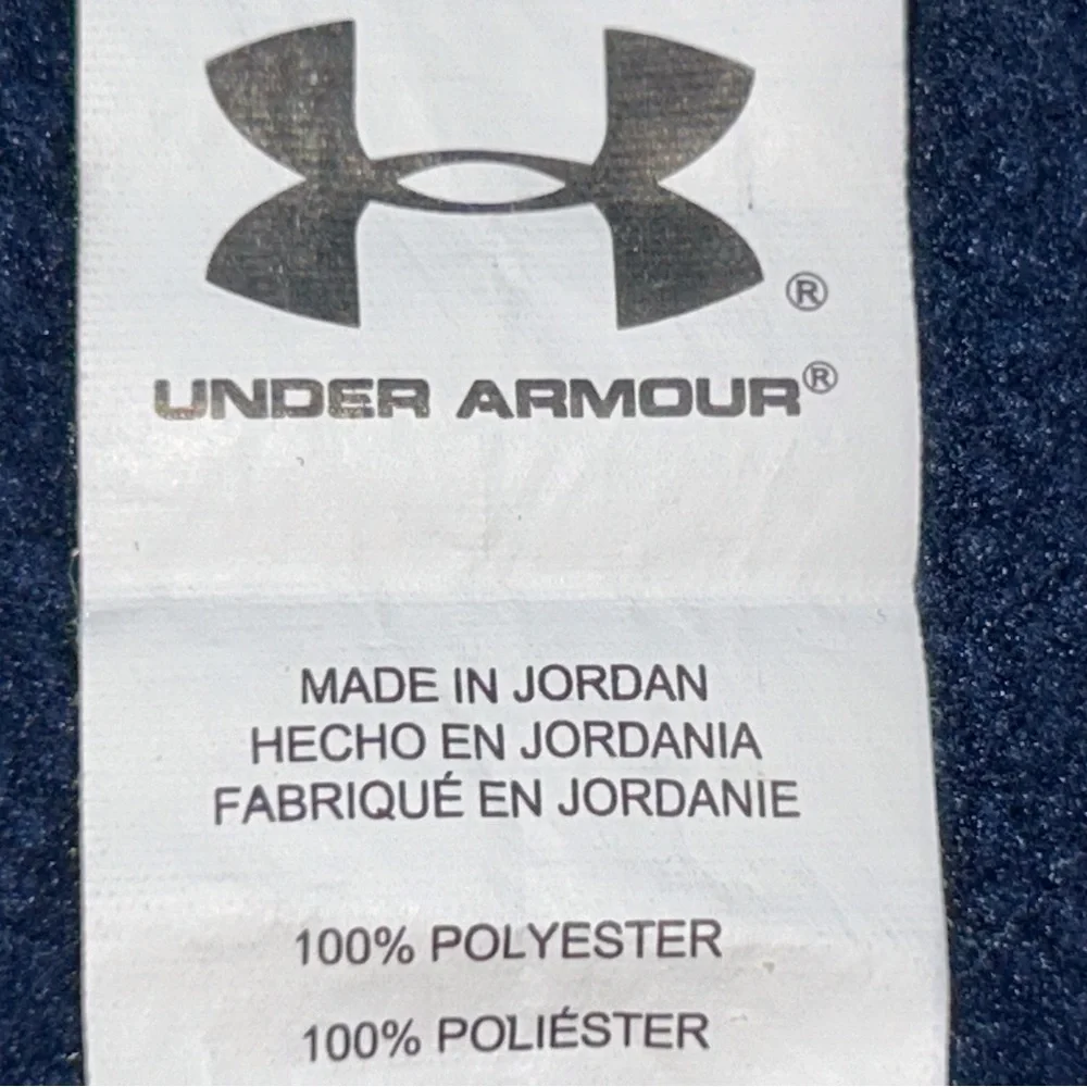Under Armour Logo Hooded Sweatshirt Size 6 Youth - Picture 10 of 11